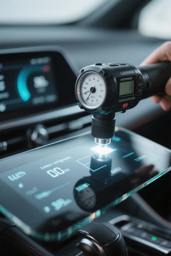 automotive hud brightness measurement