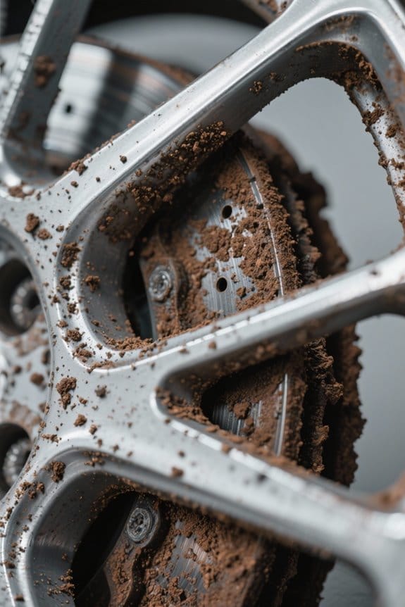 brake dust formation factors
