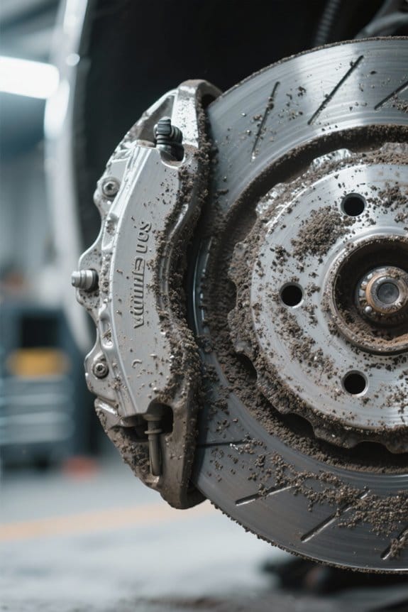brake dust impacts performance