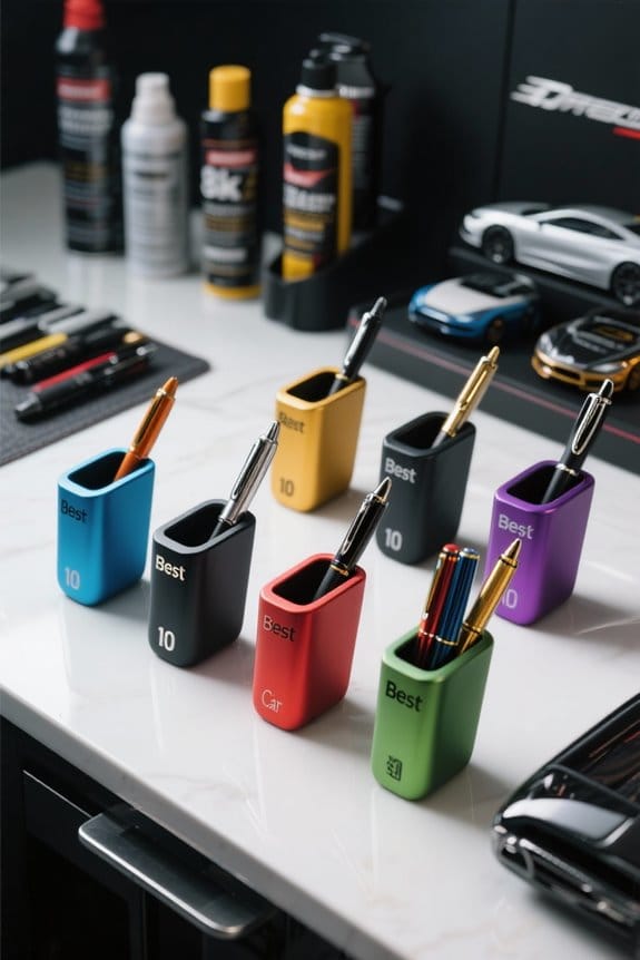 car pen holders organization options