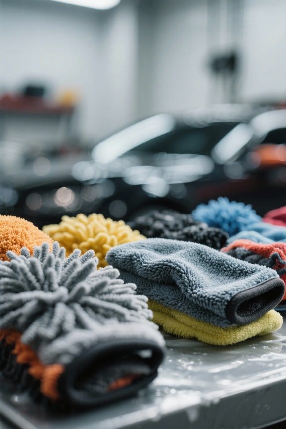 car wash mitt selection factors