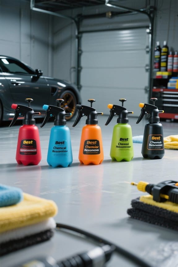 chemical resistant sprayers review