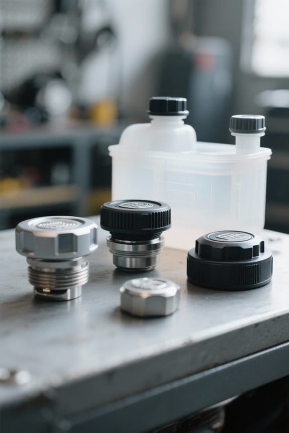 choosing coolant reservoir cap