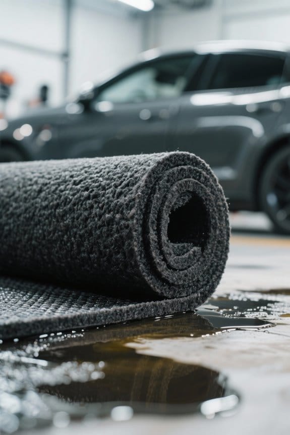 choosing effective oil spill mats