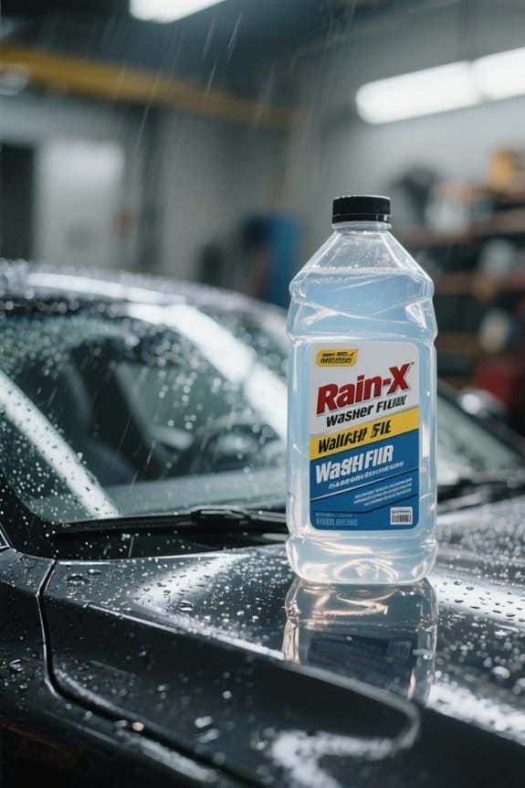 choosing rain x washer fluid
