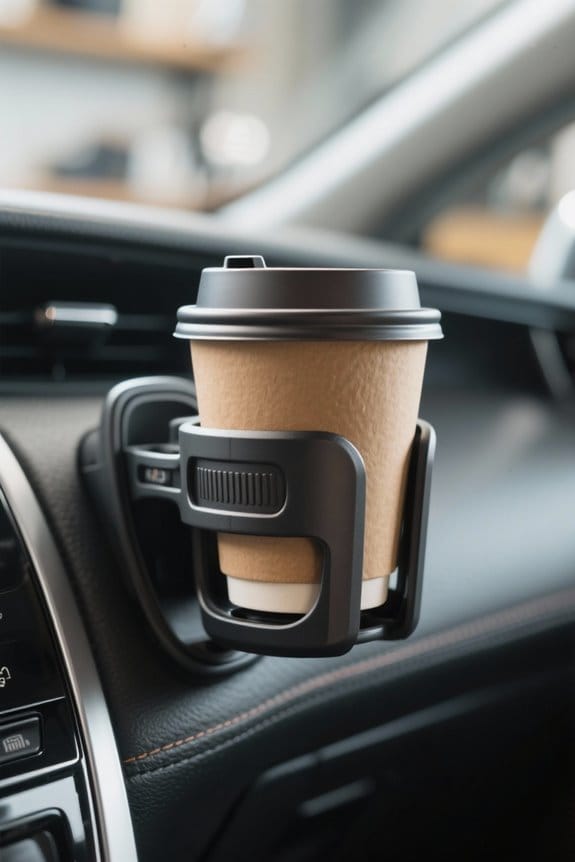 durable size appropriate coffee holder