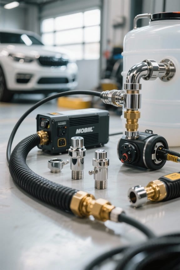 efficient mobile workshop setup