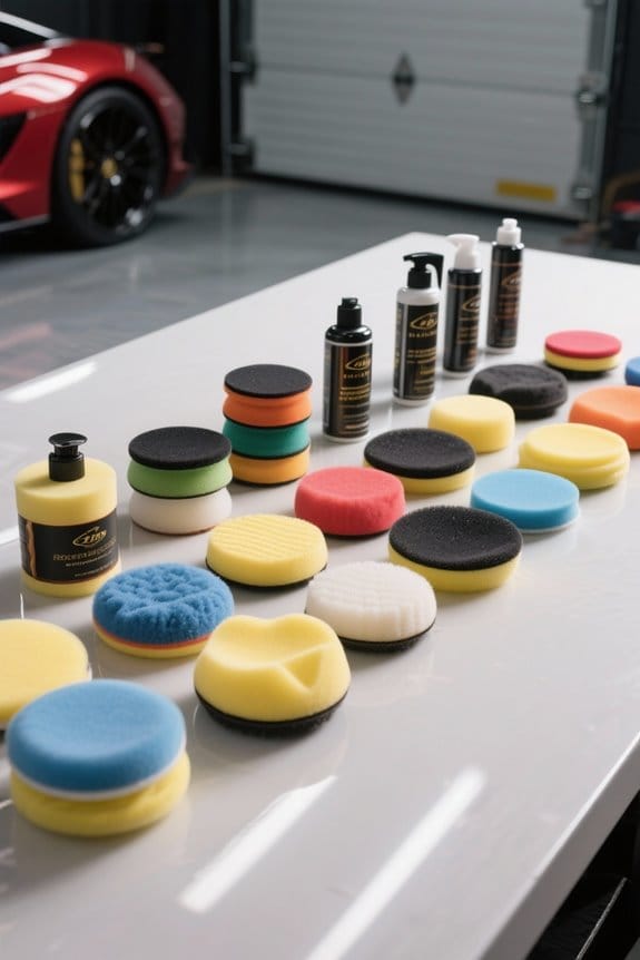 foam pads for flawless finishes