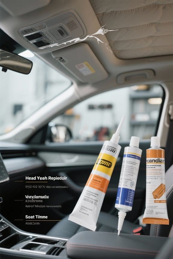headliner adhesive selection factors