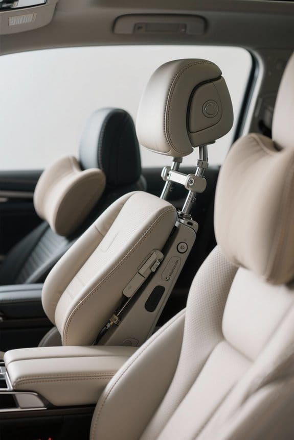 headrest types and features