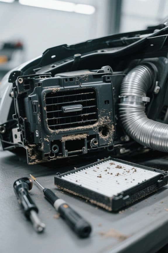 hvac system cleaning process