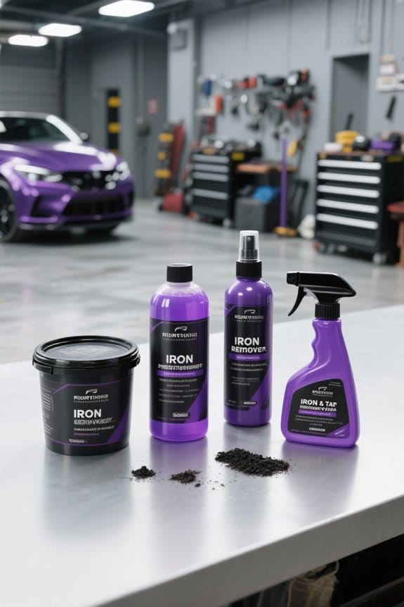 iron and tar decontamination