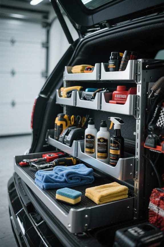 organize trunk gear wisely