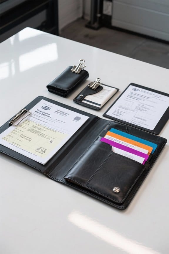 organizing registration and insurance