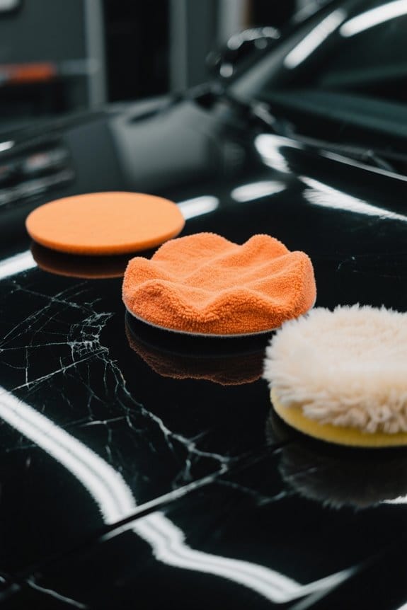 polishing pads by paint type
