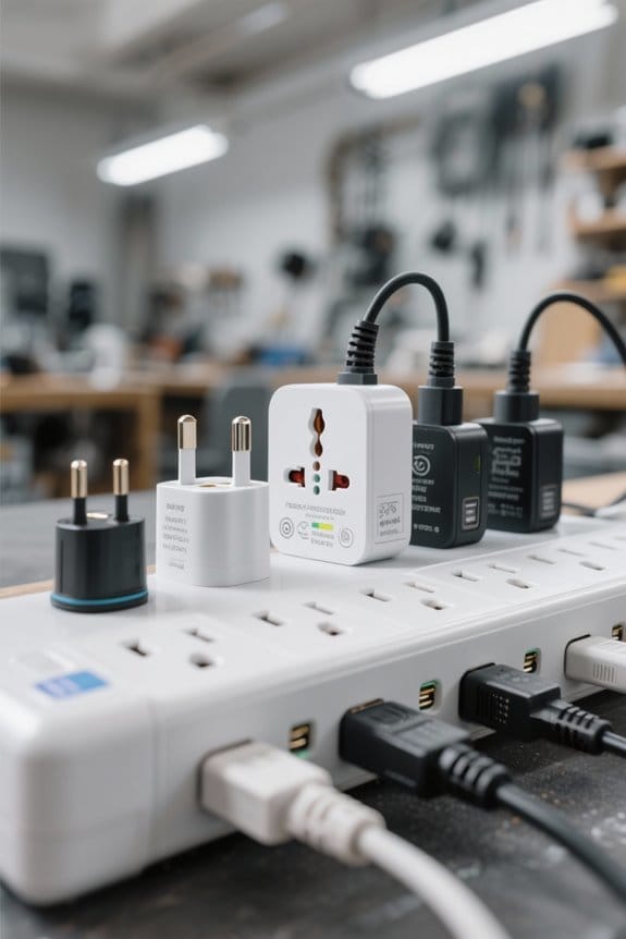 power outlet adapter considerations