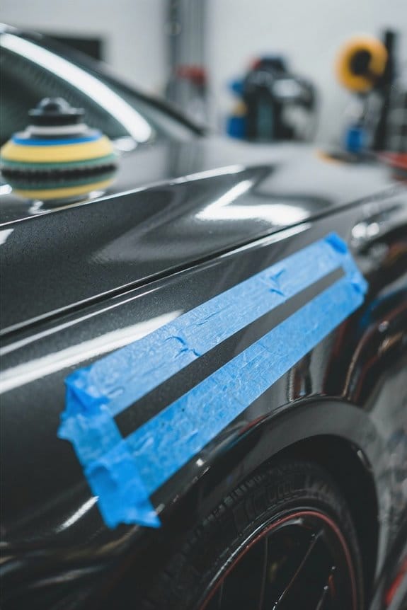 prevent vehicle polishing damage