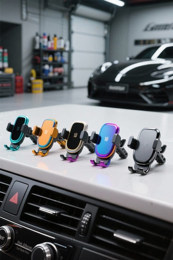 secure phone holders driving