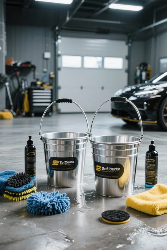 swirl free paint washing method