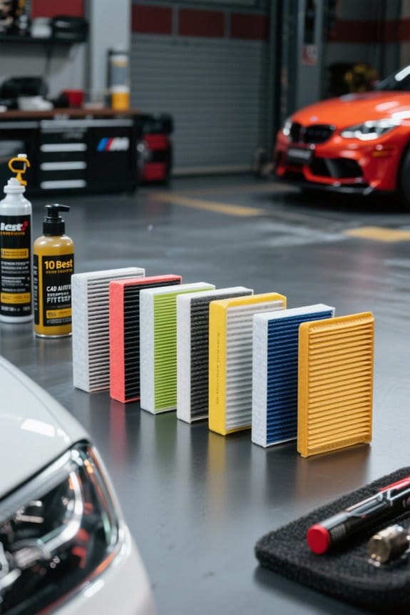 top cabin filter picks