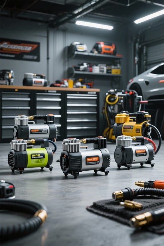top car air compressors