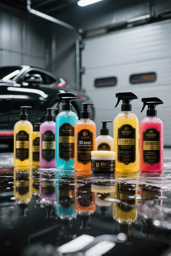 top car wash soaps