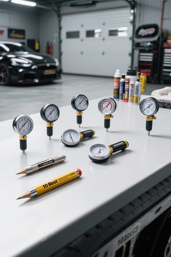 top pencil tire gauges