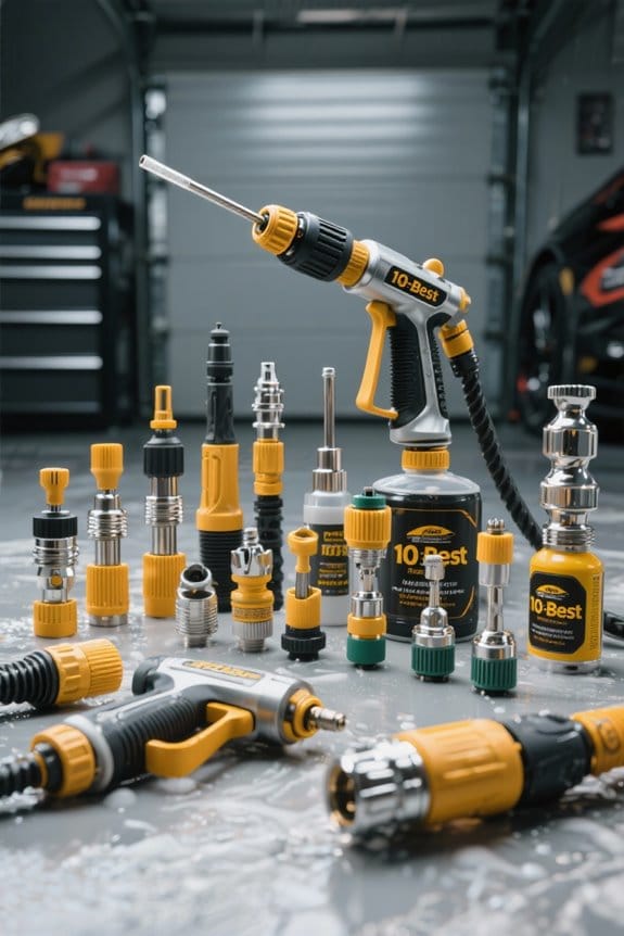 top pressure washer attachments