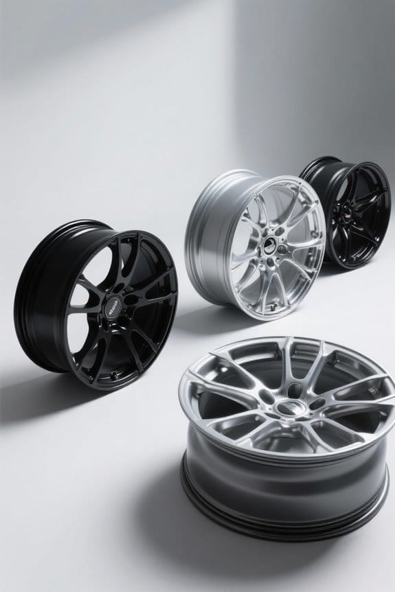 types of wheel finishes