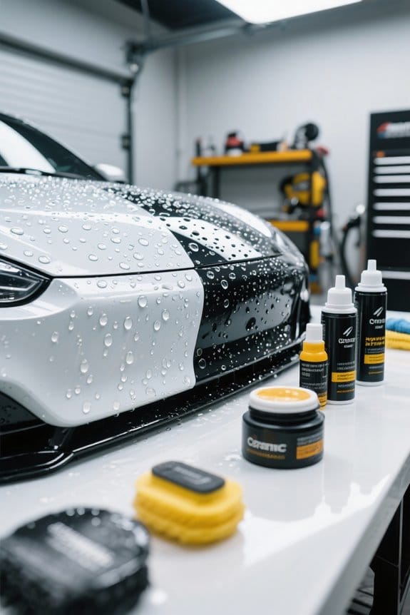 water behavior on surfaces
